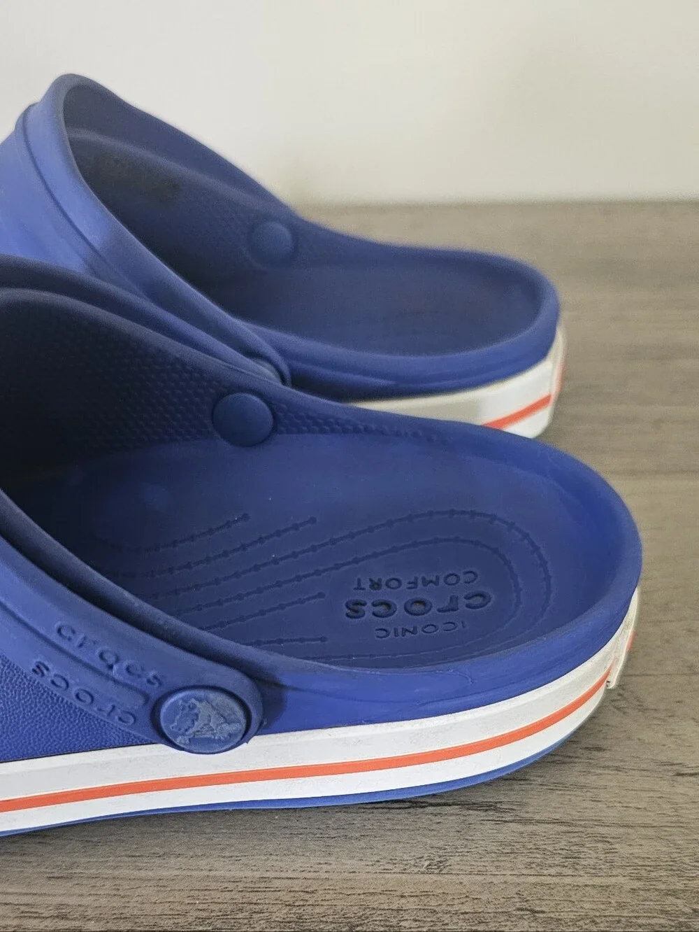 Crocs Kids Blue Marvel Superhero Charms Clog Shoes C 12 Boy
